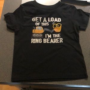 Boys ring bearer T-shirt